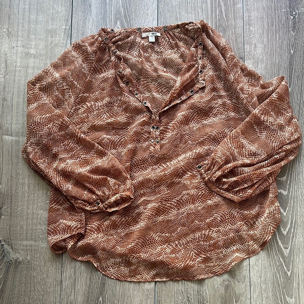 Amuse Society printed blouse